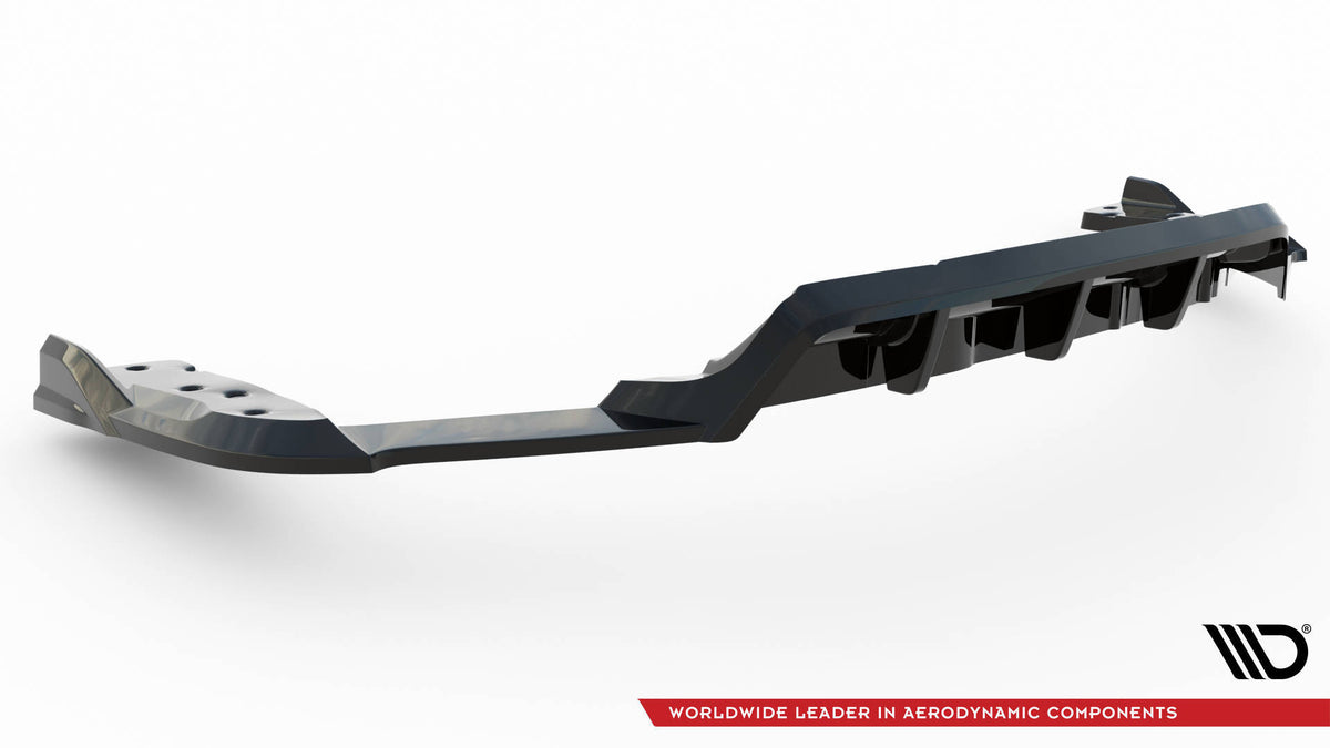Baksplitter til BMW X6 M F96 sett skrått bakfra