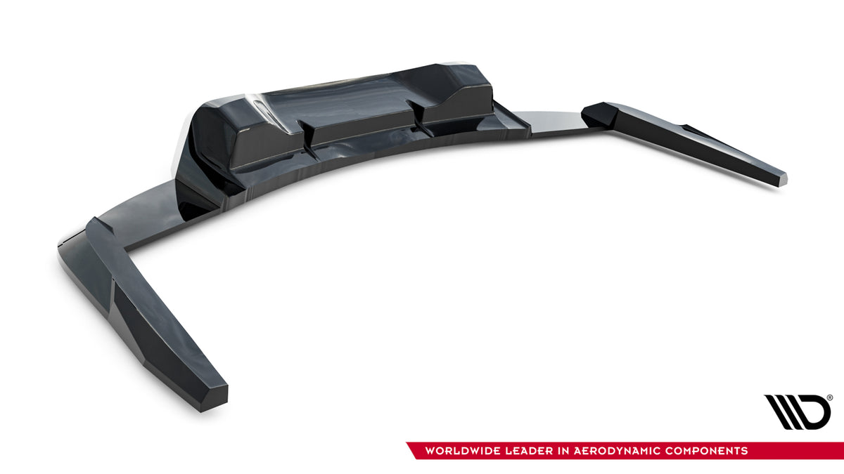 Diffuser med rød stripe til Ford Mustang Dark Horse Mk7