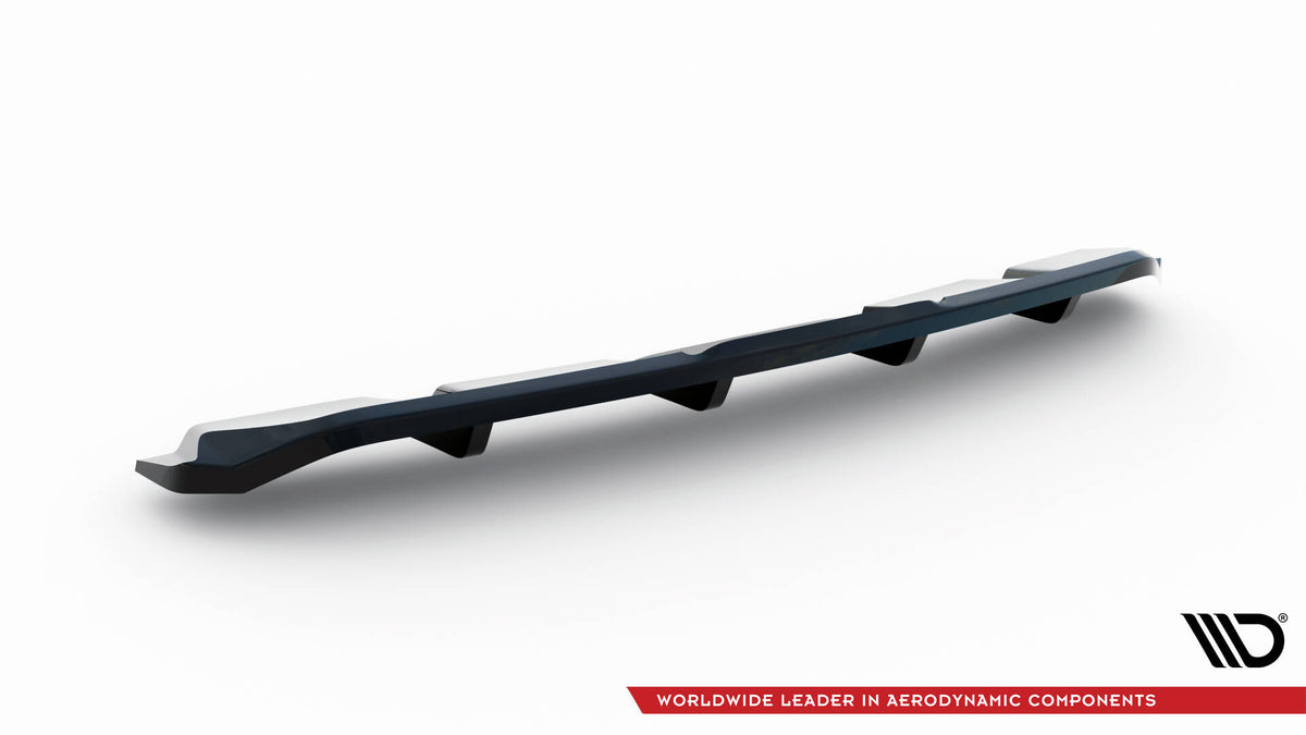 Maxton Design bakre splitter for Kia Ceed GT med vertikale stenger ovenfra
