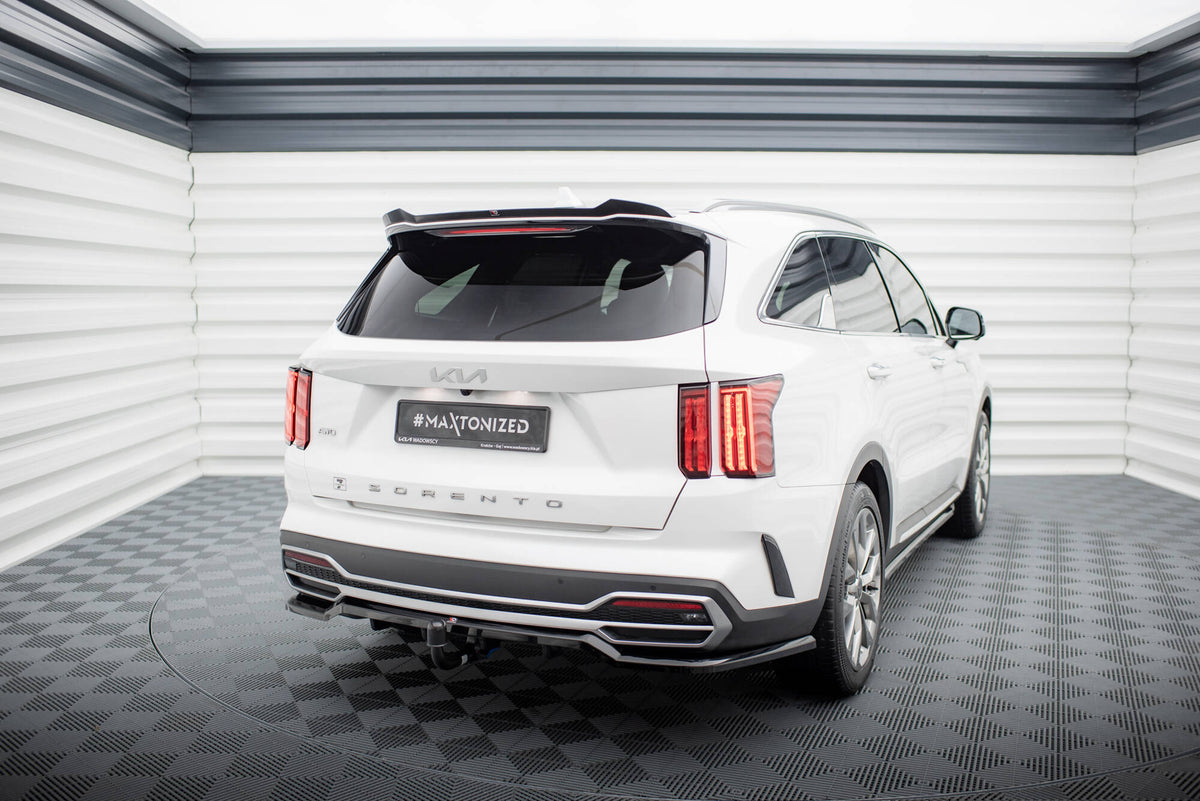 Bakre diffuser med vertikale stenger til Kia Sorento MK4, sett bakfra