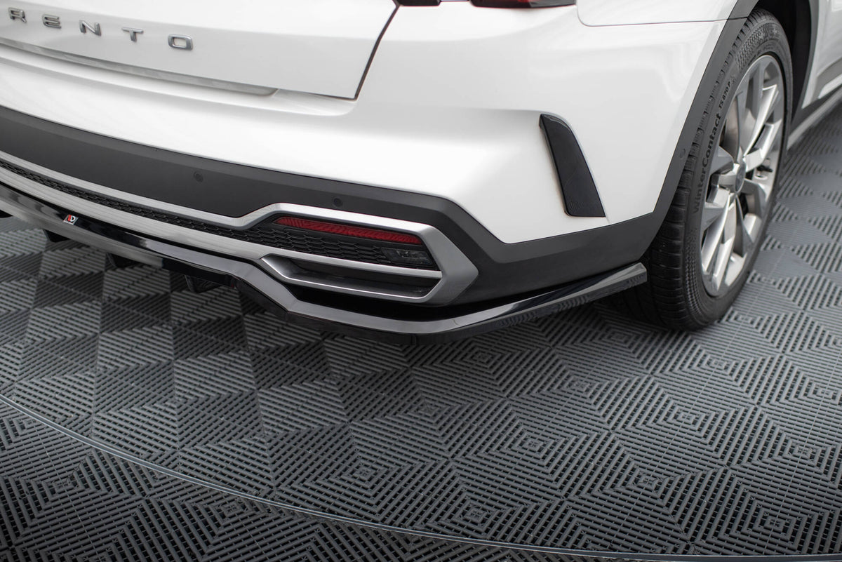Diffuser i strukturert svart ABS-plast til Kia Sorento MK4, sett ovenfra