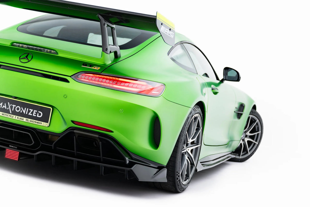 Vertikale ribber på baksplitter til Mercedes-AMG GT R C190 Facelift