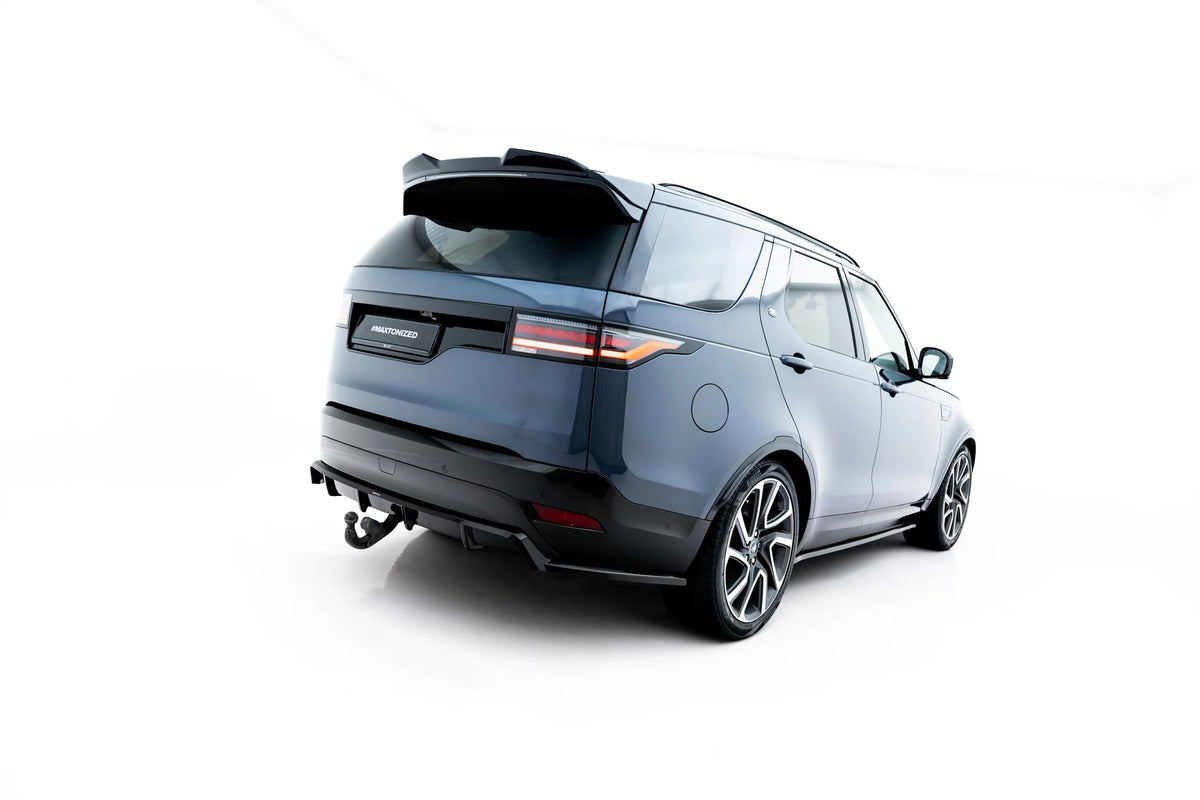 Nærbilde av vertikale ribber på diffuser til Land Rover Discovery HSE