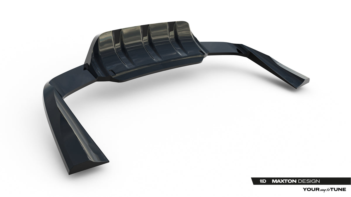 Detaljbilde av baksplitter til Range Rover Sport Mk2 Facelift