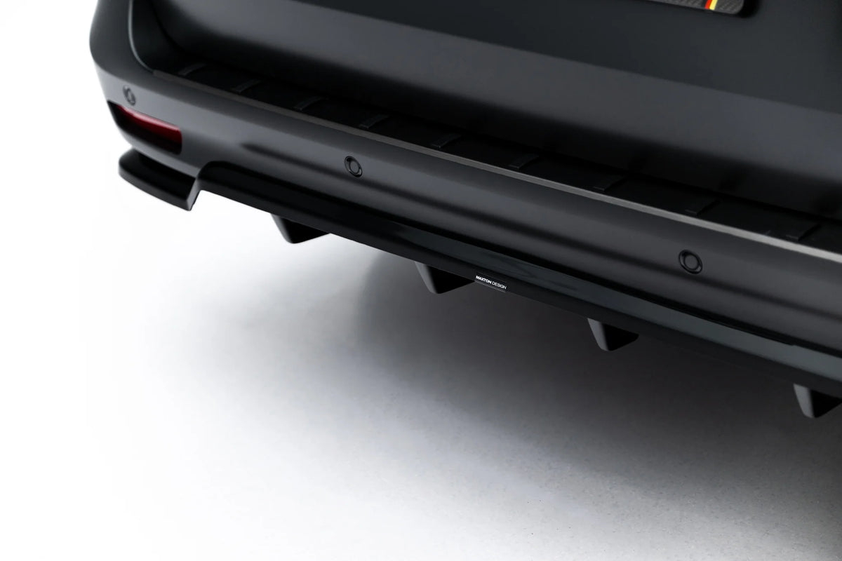 Maxton Design baksplitter i Gloss Black for Mercedes-Benz V AMG-Line W447