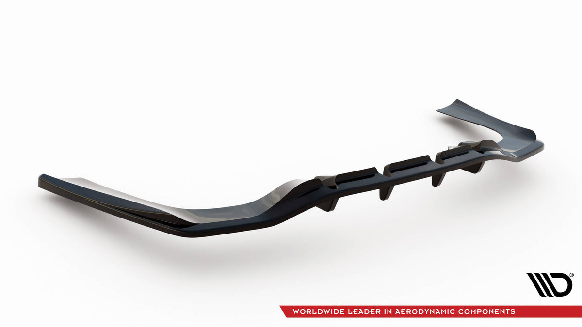 Diffuser til Mercedes CLA C118 Facelift med valgfri farget stripe, ovenfra