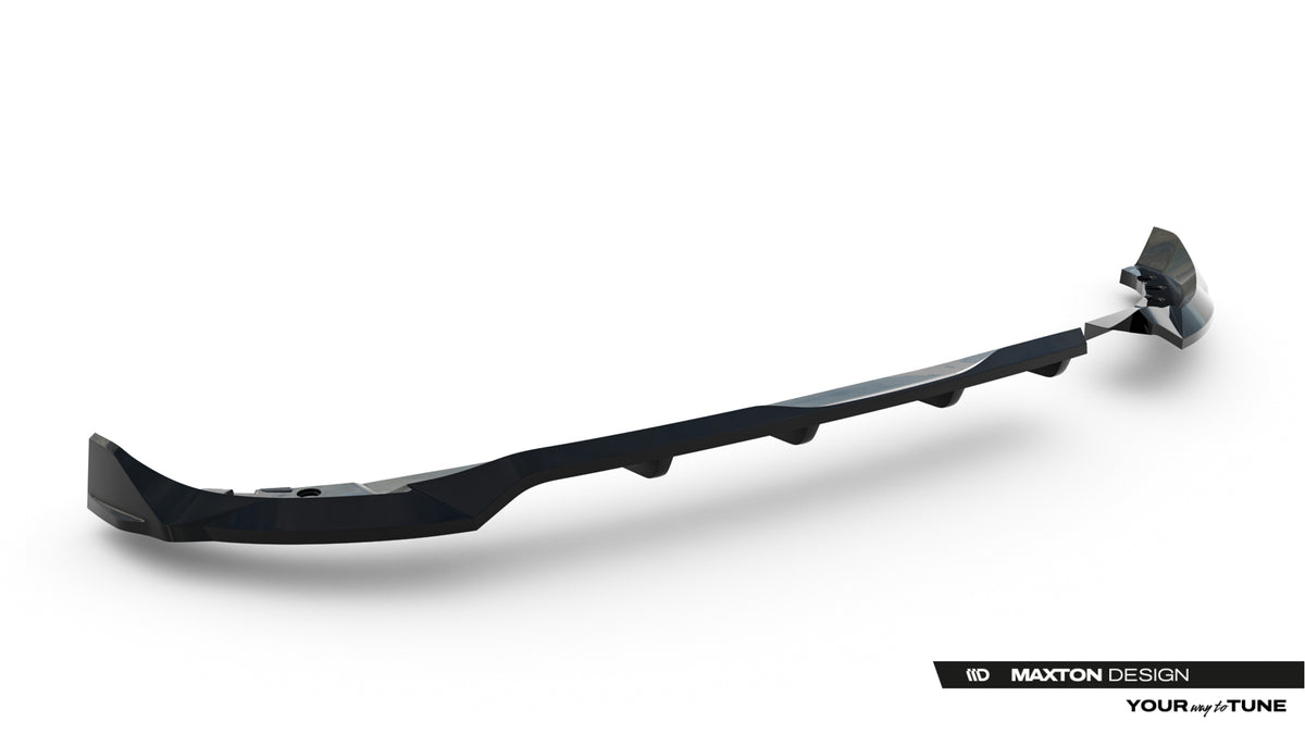 Detaljbilde av hekksplitter til Opel Corsa F Facelift