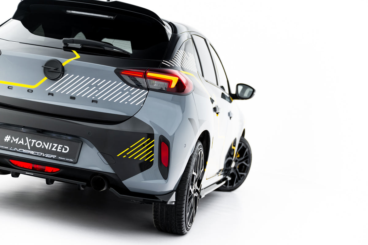 Hekksplitter til Opel Corsa F Facelift sett fra siden