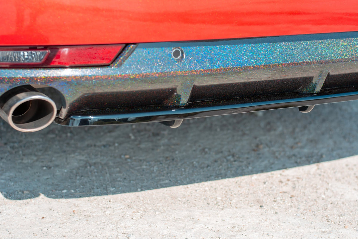 Diffuser Peugeot 508 Mk2 Petrol med fargestripe sett ovenfra