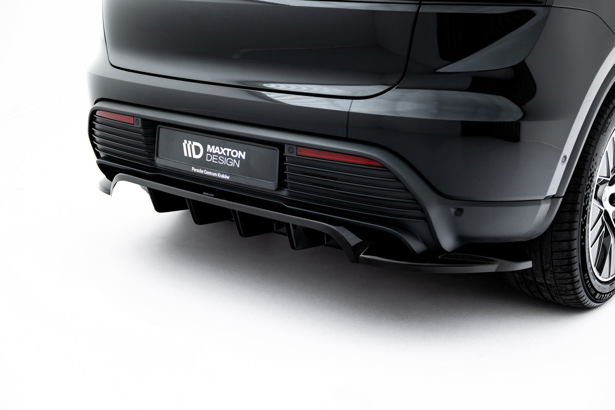 Bakre splitter med vertikale stenger til Porsche Macan EV Mk1 – Maxton Design