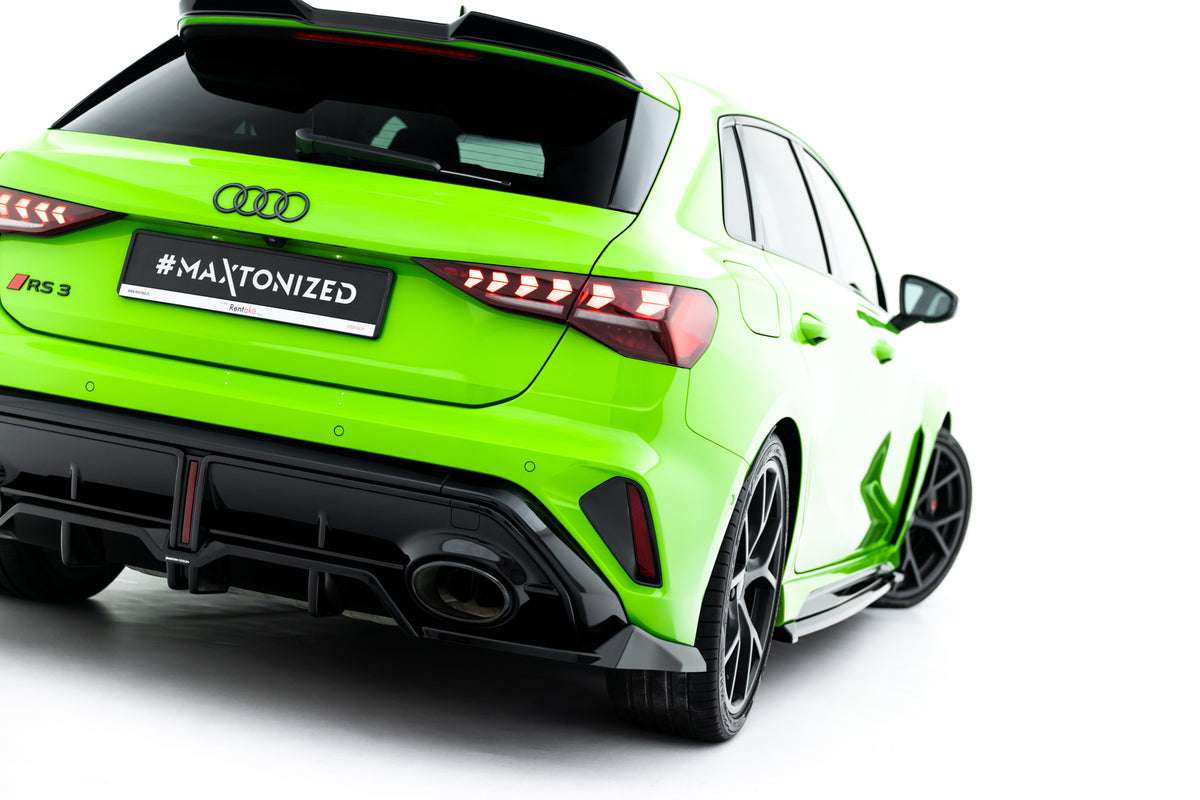 Maxton Design bakre splitter til Audi RS3 Sportback 8Y Facelift