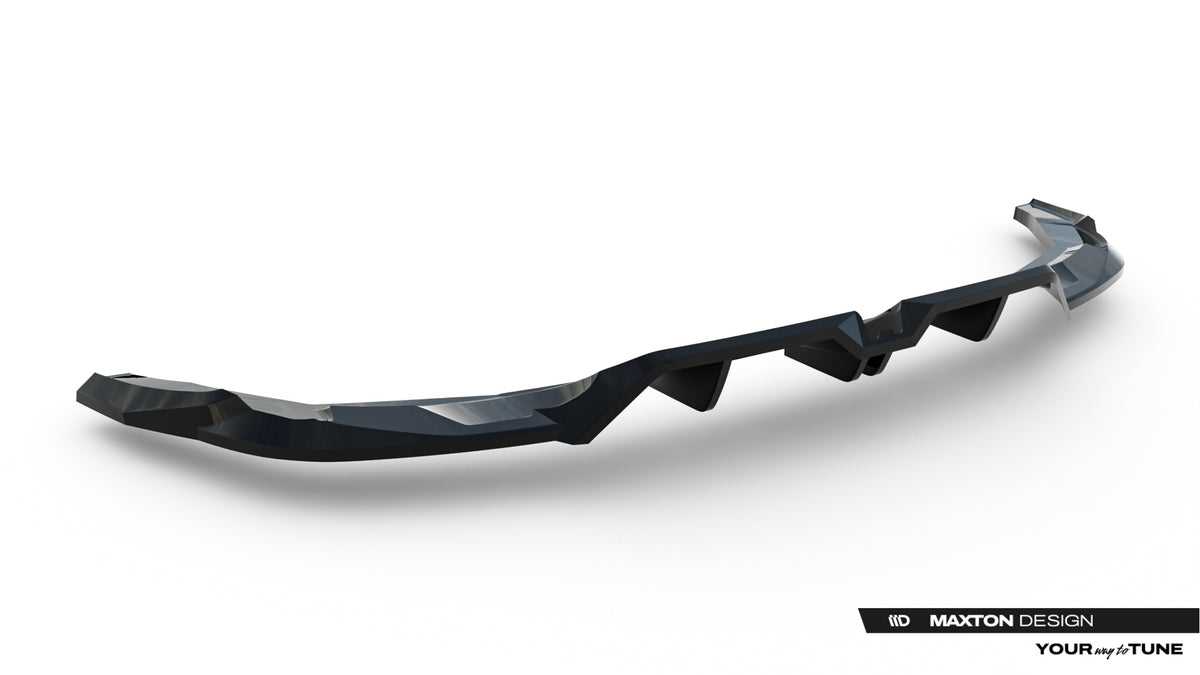 Baksplitter med vertikale ribber i Gloss Black til Audi RS3 8Y
