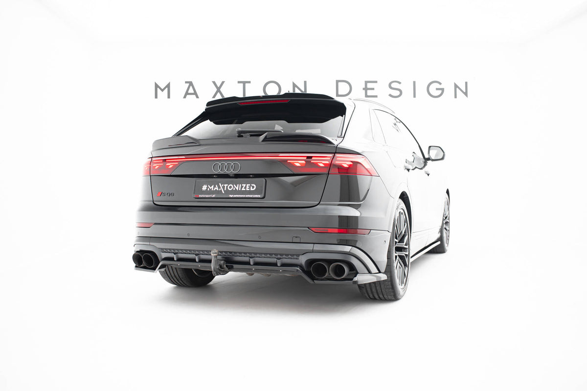 Sideprofil av diffuser V.2 på Audi Q8 SQ8 Mk1 Facelift