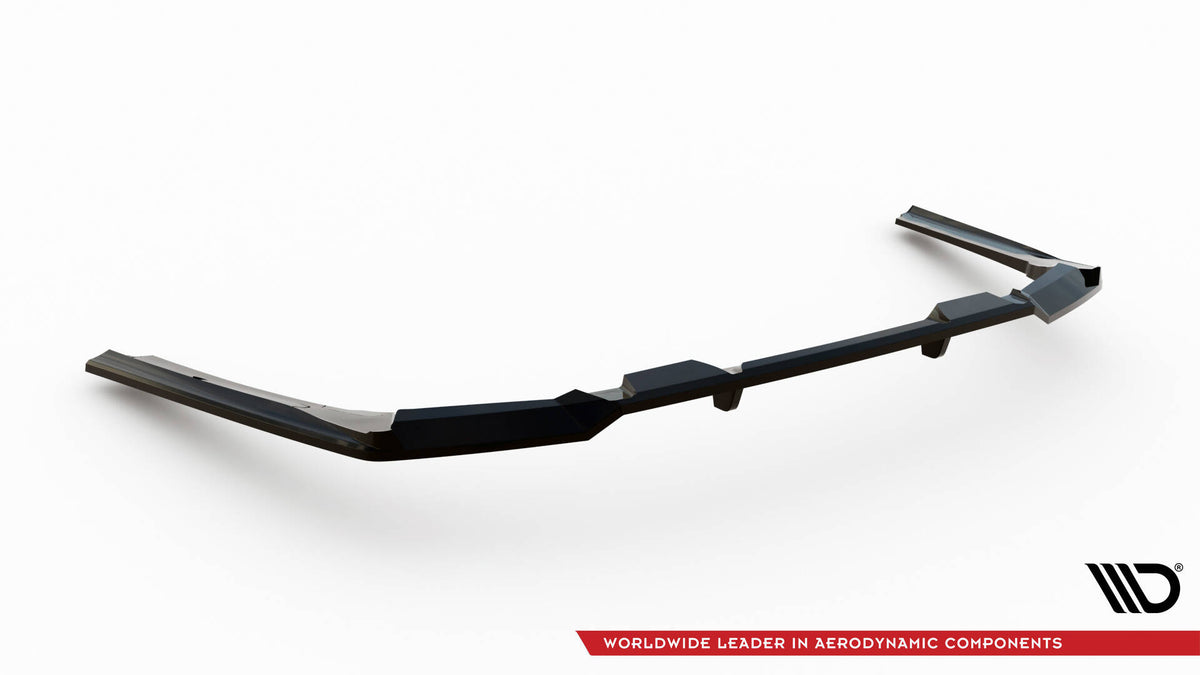 BMW I5 G60 M-pakke diffuser V.2 Maxton Design – sideprofil, svart spoilerelement
