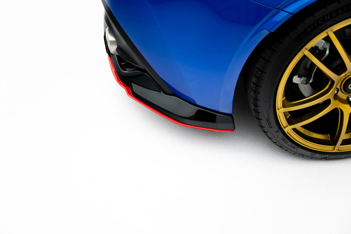 Baksplitter i Gloss Black montert på bakre støtfanger Subaru BRZ Mk2