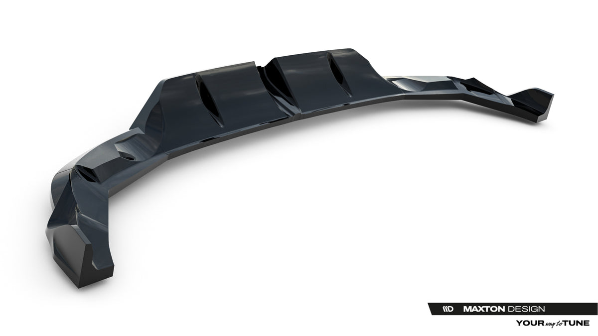Baksplitter til Audi RS3 Sportback 8Y Facelift sett bakfra