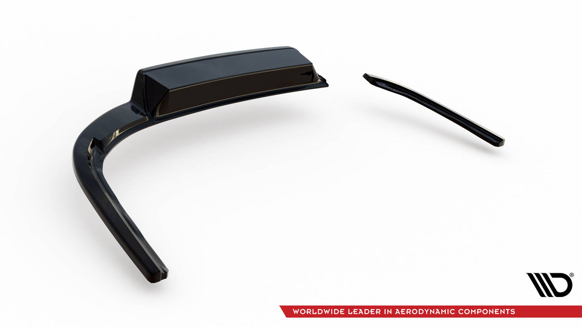Diffuser med vertikale stenger VW Passat R-Line B8 2014-2019 - VW-PA-B8-RLINE-RSD2G+RD1G