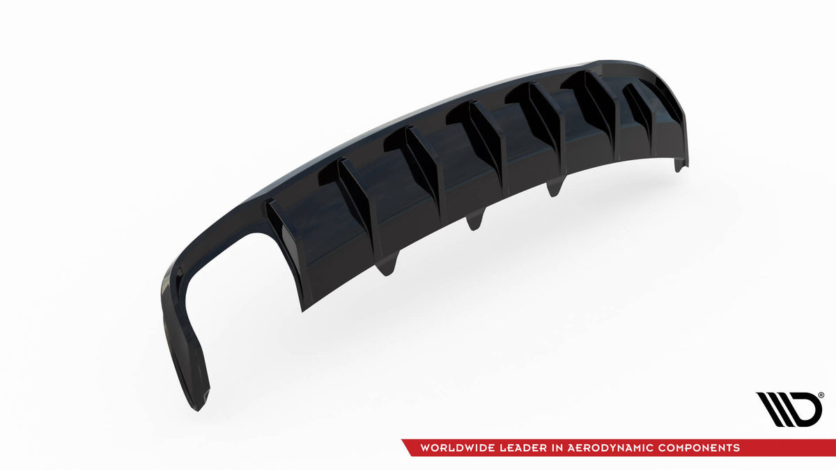 Diffuser Audi A4 B8 Facelift 2011-2015 V1 - AU-A4-B8F-RS1GOO_