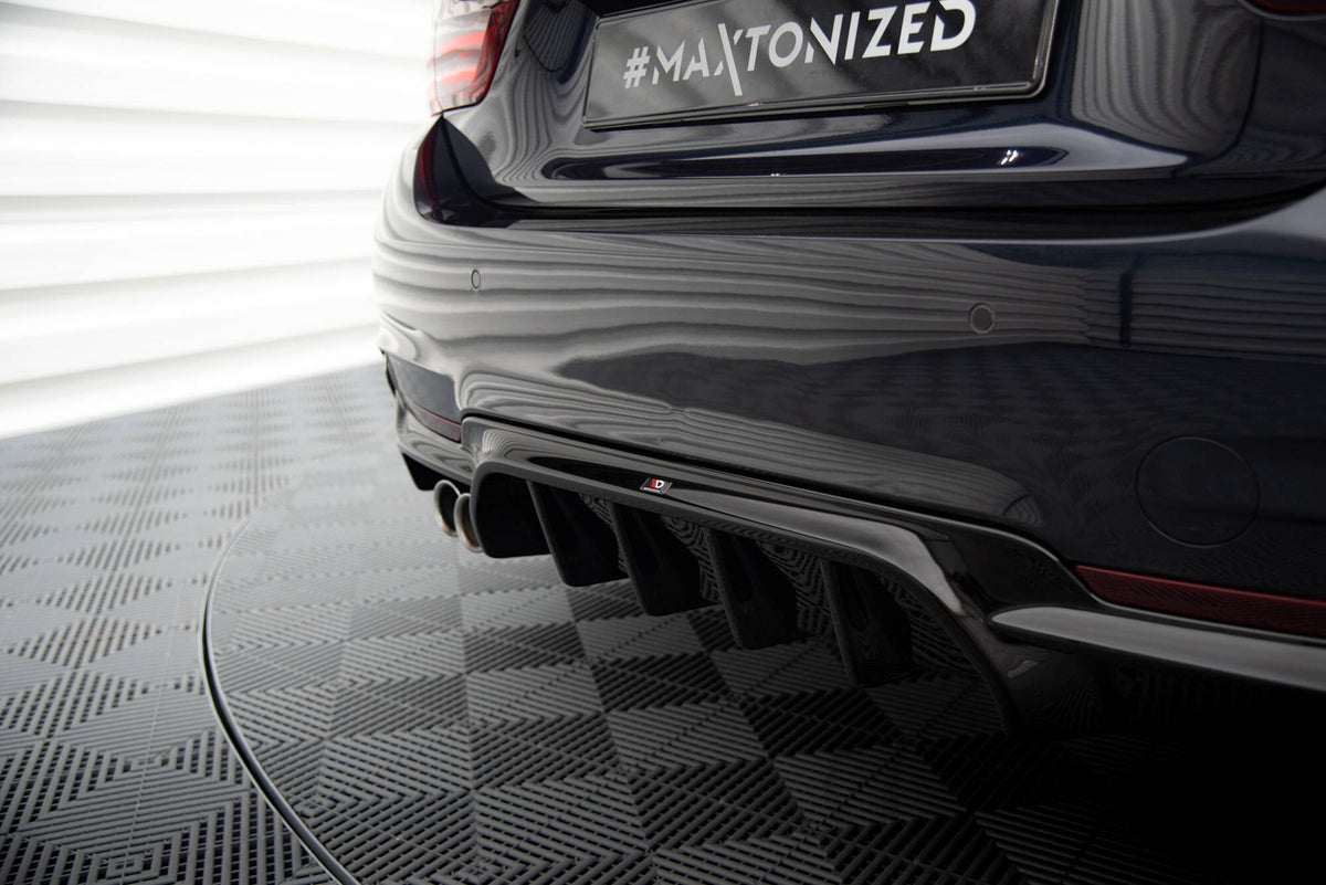 Diffuser BMW 4 Coupe / Gran Coupe F32 / F36 / F33 2014-2020 V1 - BM-4-F32-MPACK-RS1GOO_