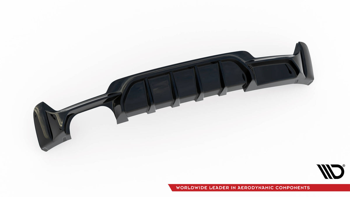 Diffuser BMW 4 Coupe / Gran Coupe F32 / F36 / F33 2014-2020 V1 - BM-4-F32-MPACK-RS1GOO_