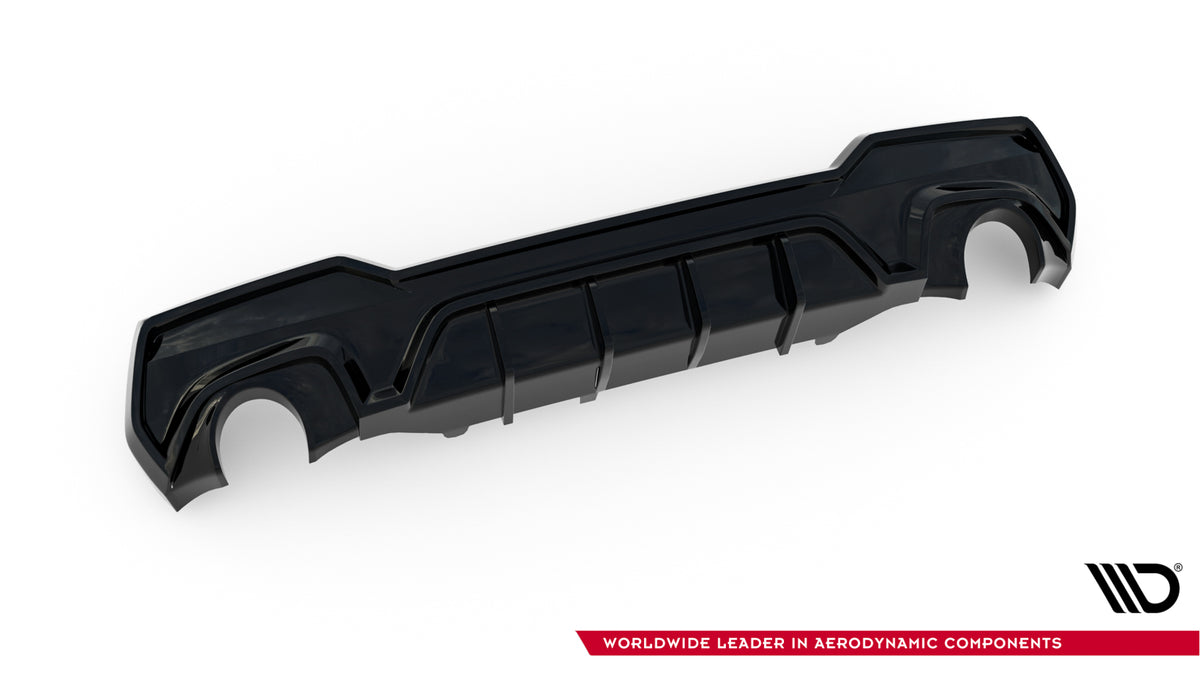 Diffuser til BMW 4 M-Pakke G22 G23 Facelift underkant visning