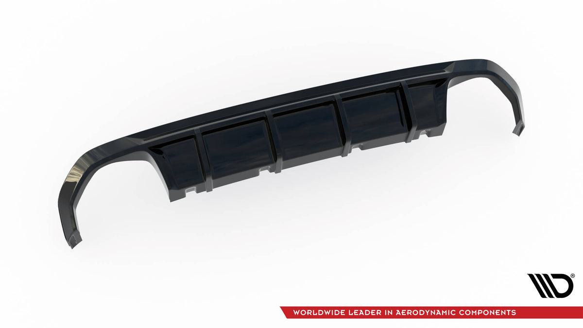 Diffuser RS til BMW M440i Gran Coupe G26 detaljvisning underfra