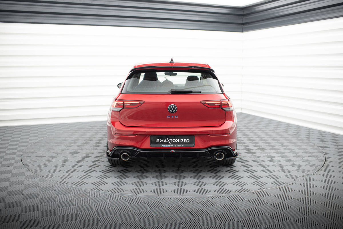 Diffuser med eksosenderimitasjon for VW Golf GTE R-Line MK8 Facelift – Maxton Design