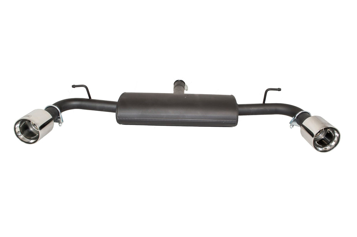 Bakre diffuser Ford Focus MK4 ST-Line montert med synlige detaljer