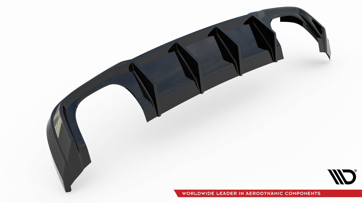 Diffuser med Milltek Sport Eksos Audi RS3 Sportback 8V Facelift - AU-RS3-8VF-RS2GOO__OO+EXH