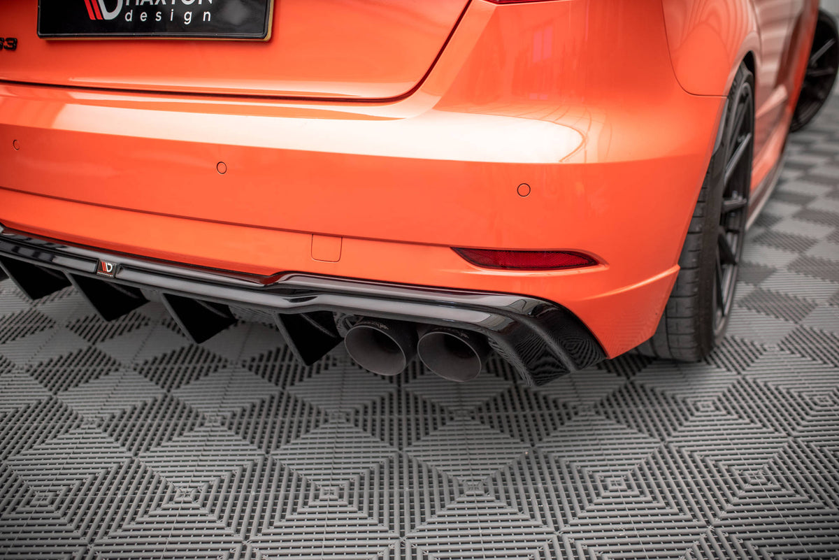Diffuser med Milltek Sport Eksos Audi RS3 Sportback 8V Facelift - AU-RS3-8VF-RS2GOO__OO+EXH