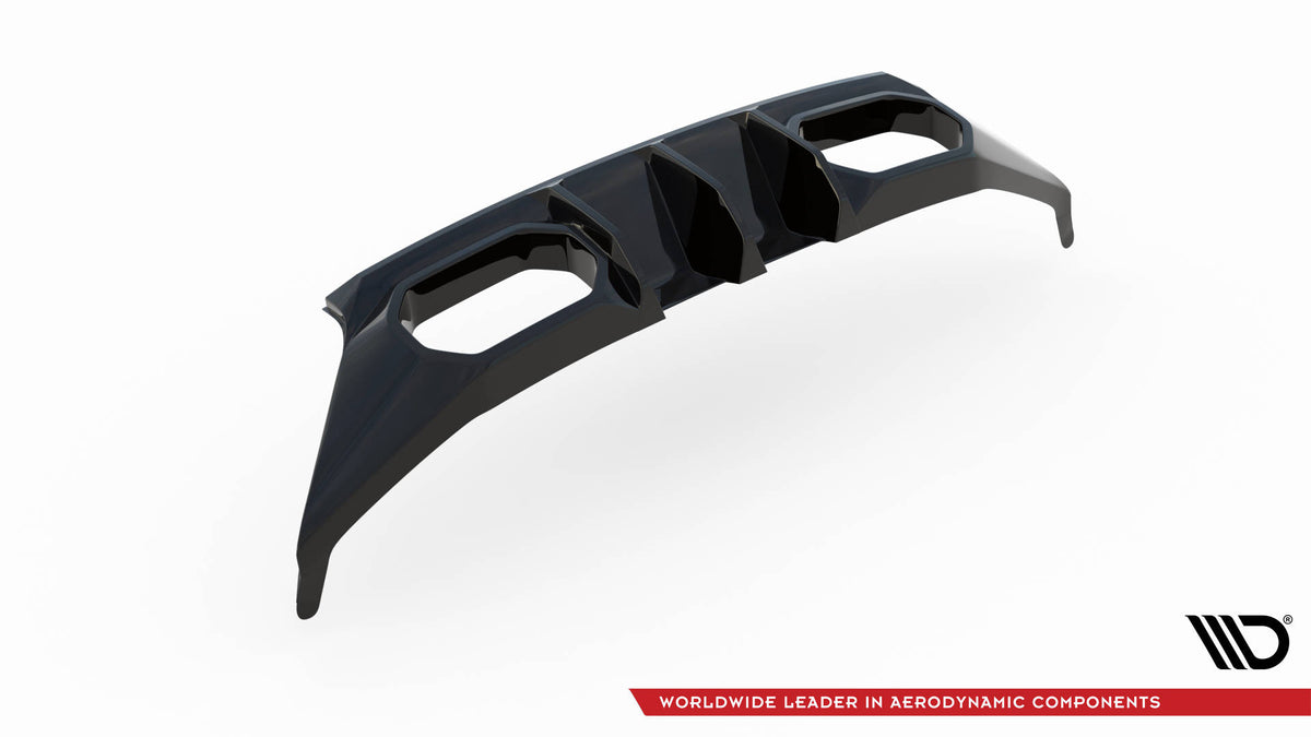 Diffuser M2 G87 V.2 – bakfra sett