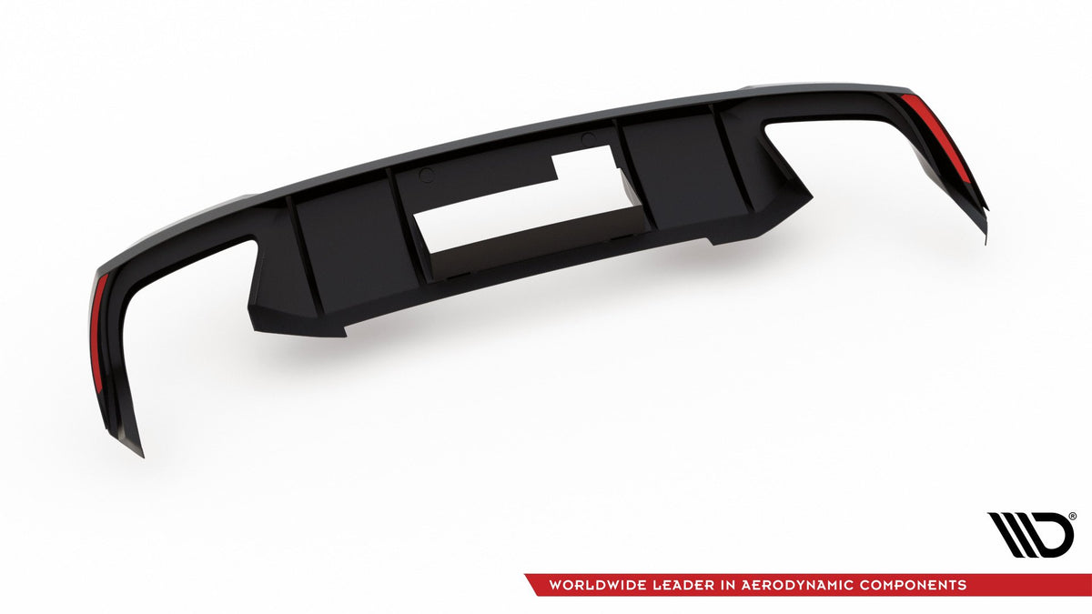 Bakre Diffuser V.2 Skoda Octavia RS MK3 / MK3 FL Hatchback & Estate - SK-OC-3-RS-RS2G+RS2RG-ON