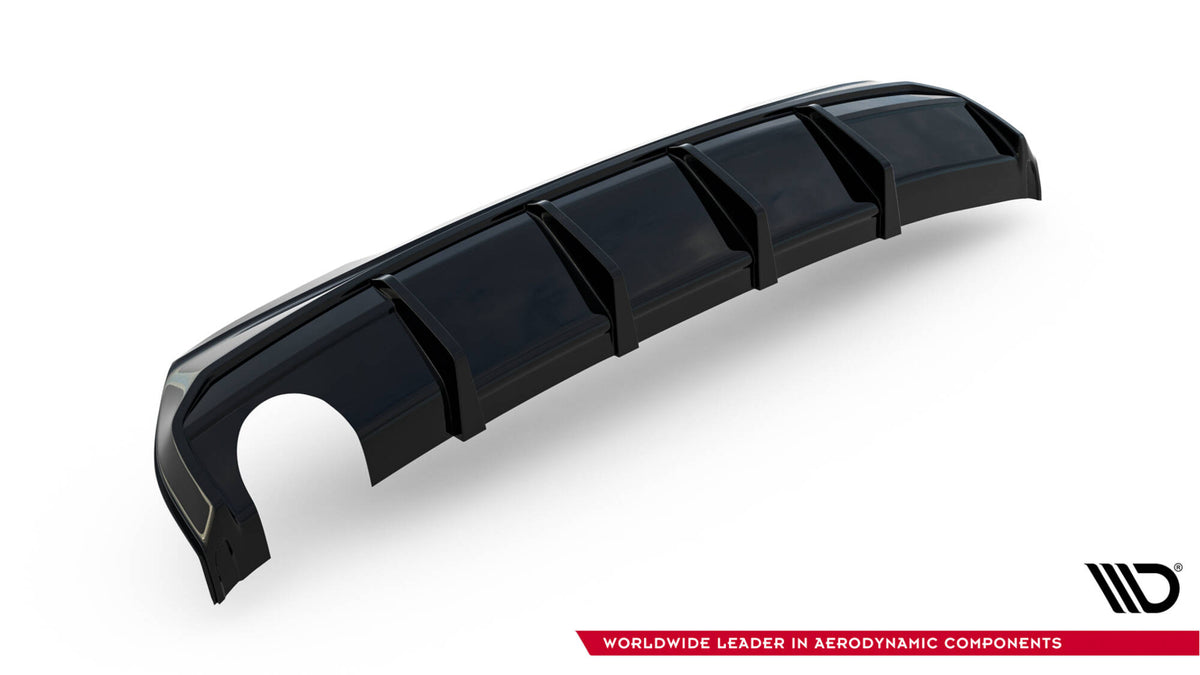 M-Maxton diffuser V.3 til BMW 1 F40 M-Pakke – produktbilde ovenfra