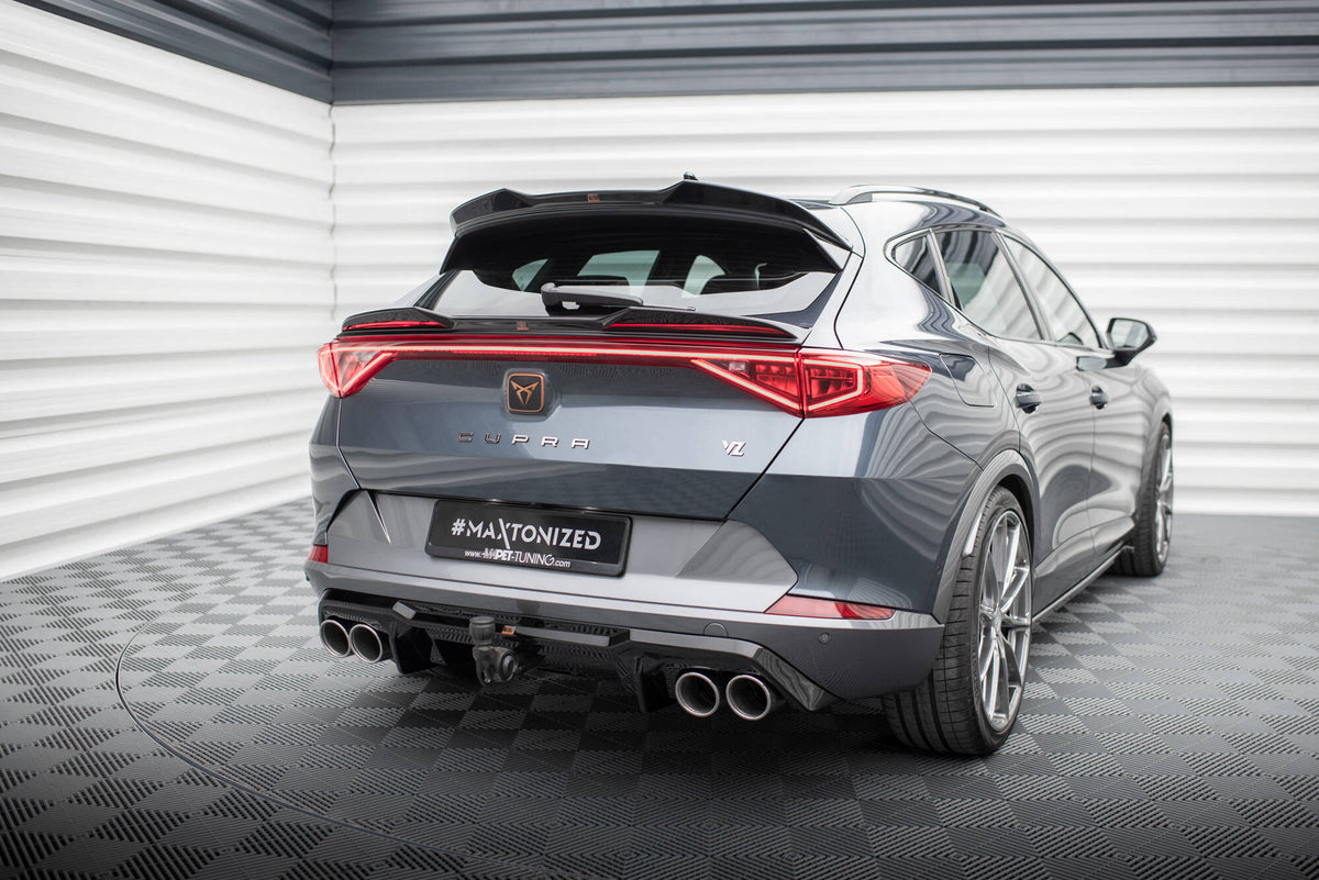 Diffuser med Eksosender Cupra Formentor MK1 Facelift V.3 - CU-FO-1-RS3G+RS3RG+CHROME