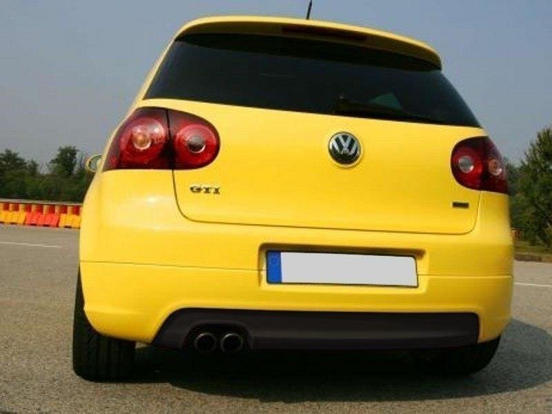 Valance Bak Vw Golf V Gti Edition 30 (With 1 Exhaust Hole For Gti Exhaust) vist montert