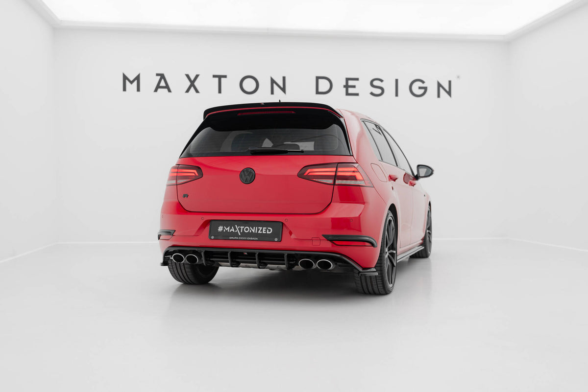 Bakvalance Maxton Design for Golf R MK7 Facelift i strukturert svart finish