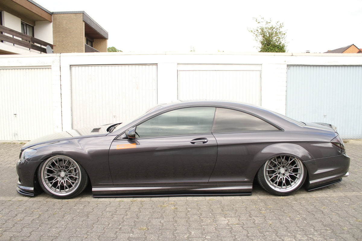 Sideskjørt diffusers Mercedes Cl 500 C216 Amgline sett fra siden