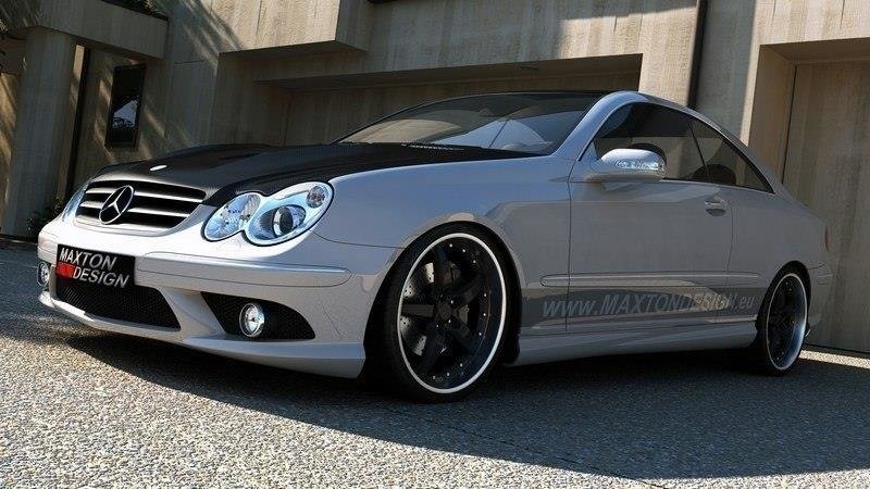 Sideskjørt Mercedes Clk W209 Amg Look detaljbilde av profilen