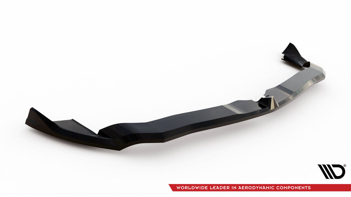 Bak side splitter og spoiler cap for Alfa Romeo Giulia Quadrifoglio vist bakfra