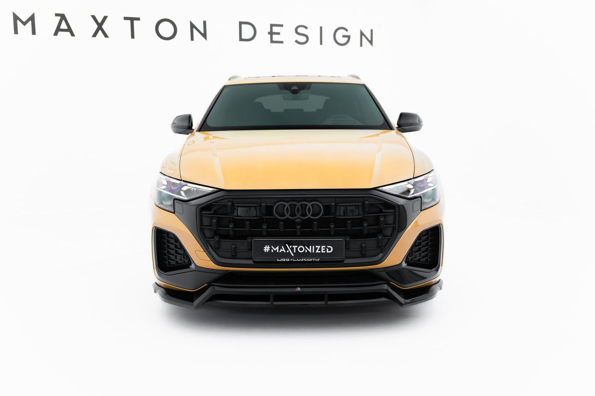 Audi Q8 MK1 Facelift splittersett bakdiffuser nærbilde