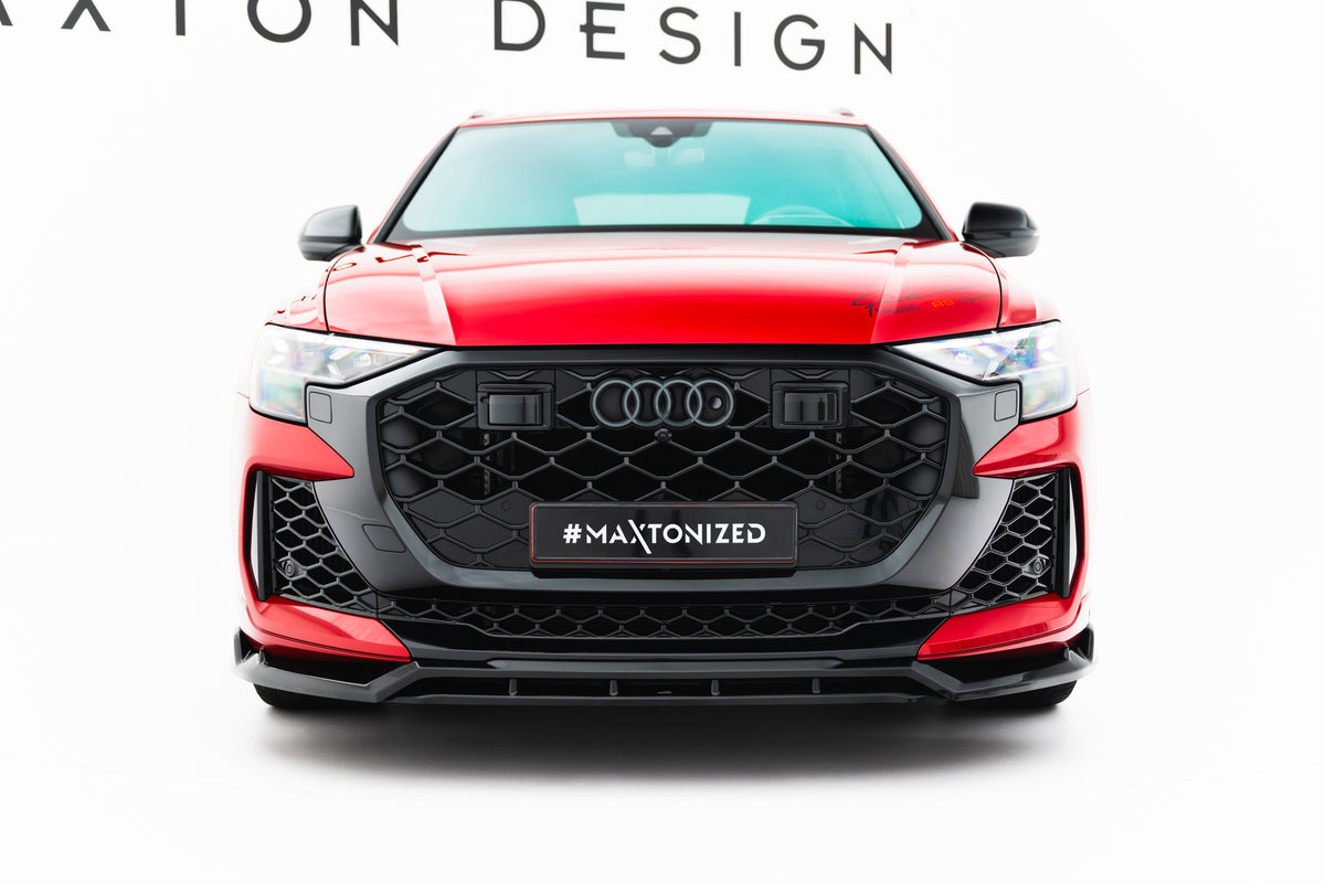 Sideskjørt diffusers til Audi RSQ8 Mk1 Facelift i sort ABS