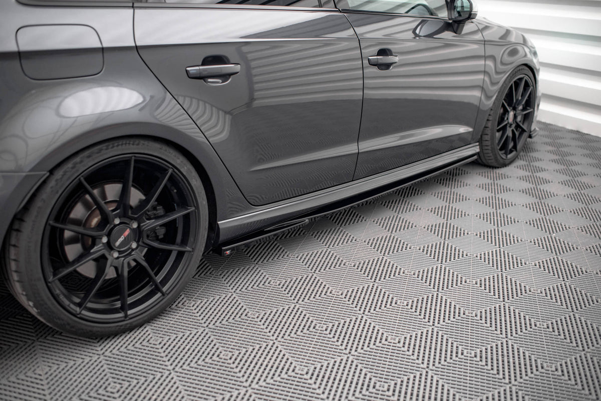 Splittersett Audi S3 Sportback 8V Facelift (2016–2020) - AU-S3-3F-SB-SET