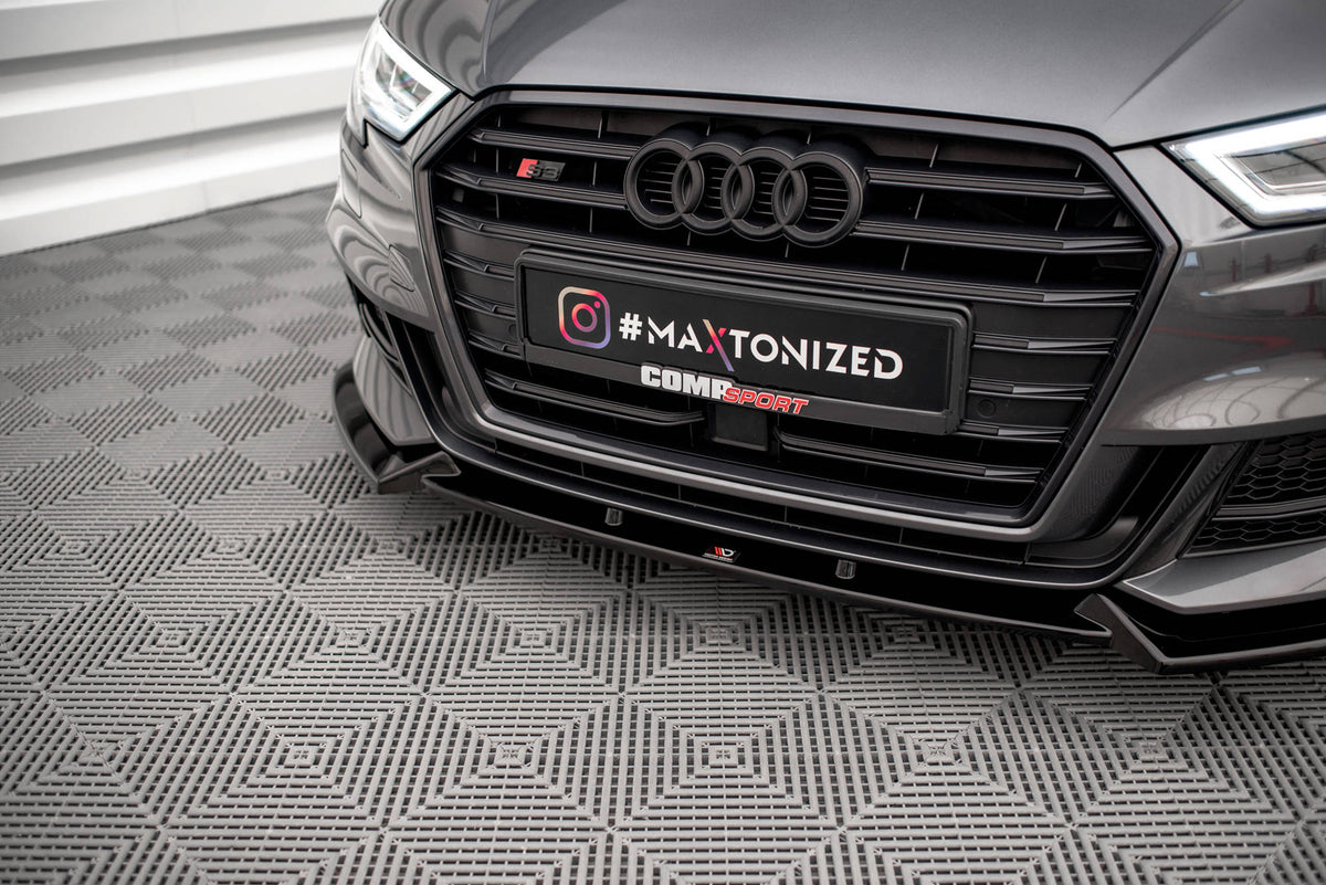 Splittersett Audi S3 Sportback 8V Facelift (2016–2020) - AU-S3-3F-SB-SET