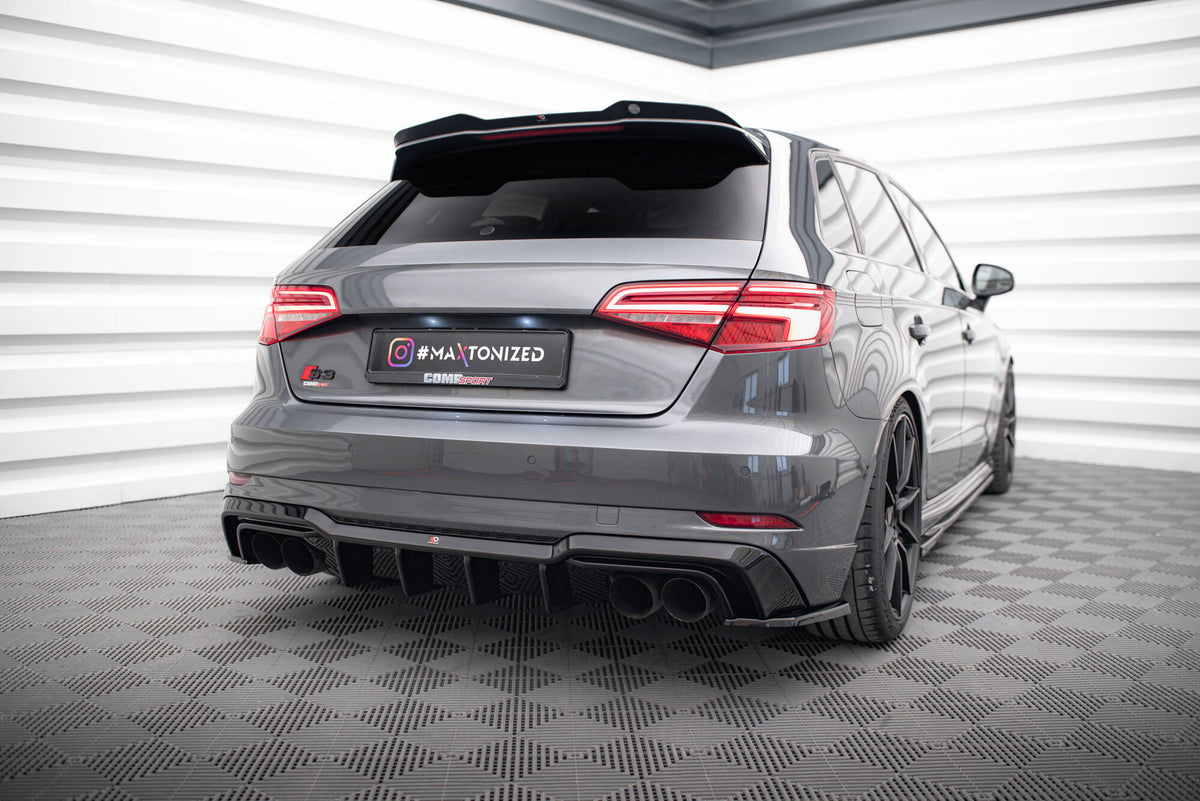 Splittersett Audi S3 Sportback 8V Facelift (2016–2020) - AU-S3-3F-SB-SET
