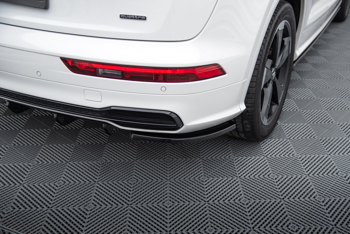 Bakre diffusor og sidesplittere for Audi SQ5 MK2, sett rett bakfra