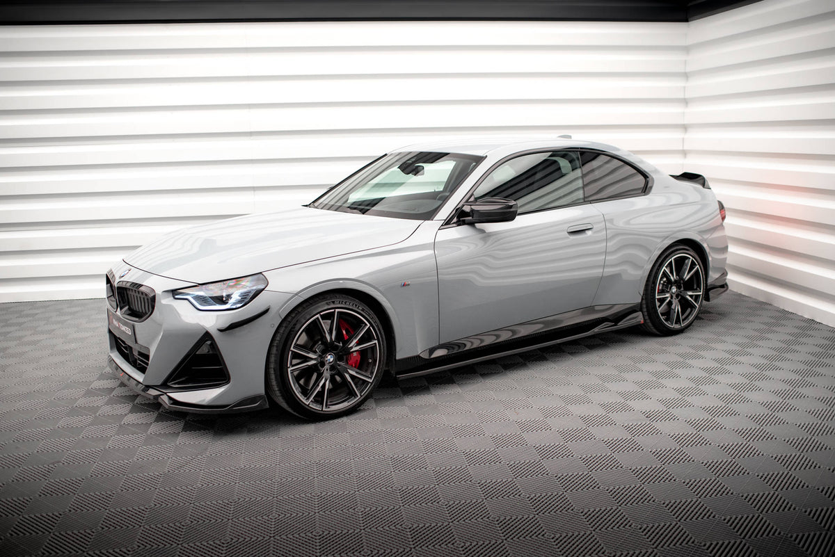 Splittersett BMW M2 G87 – frontperspektiv