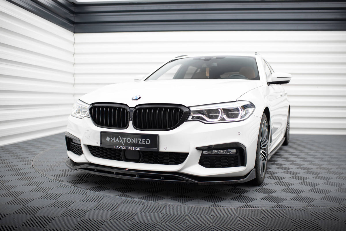 Splittersett BMW 5 Sedan M-Pakke G30 – matt svart ABS