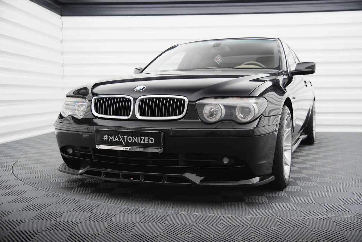 BMW 7 E65 front splitter detalj i ABS-plast
