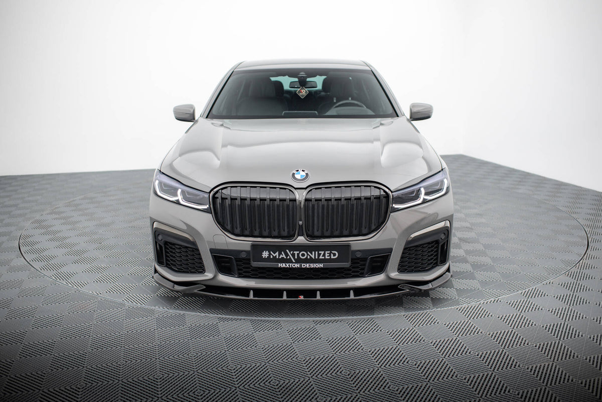 Frontspoiler BMW 7 G11 M-Pakke Facelift, monteringsdetalj