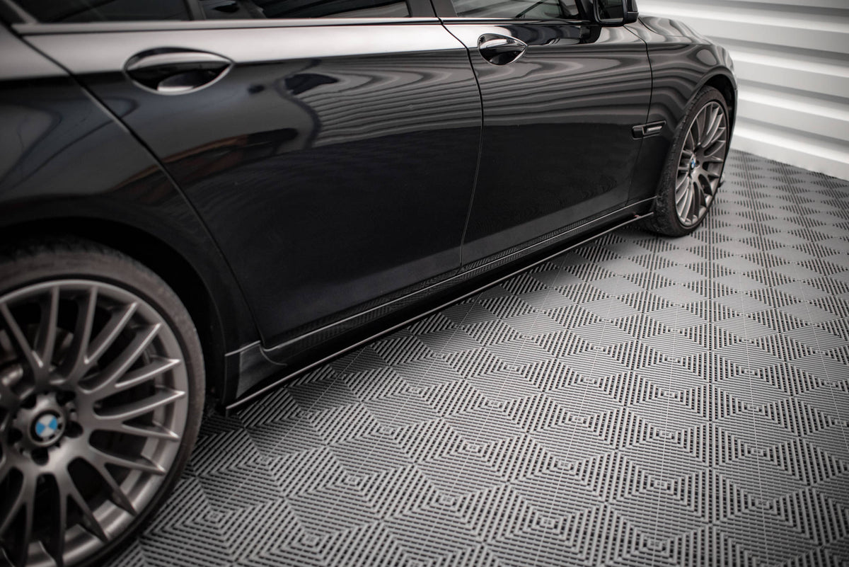 Splittersett Maxton BMW 7-serie F01 – spoiler cap fra siden